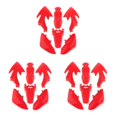 thumbnail image 3 of tssuouriy Rugged ABS Plastic Fairing Body Work Kit Set for CRF50-125CC Durable and Practical Red 280mm 3Set, 3 of 6