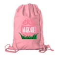 thumbnail image 1 of Personalized Easter Basket Bags, Cotton Drawstring Backpacks Custom Easter Bags - Swirly Egg, 1 of 2