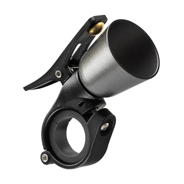 Bike Bell Bell Compact Durable Portable Stainless Steel Cycling Bell Handlebar Bell Mountain Road Bike Folding Bike Accessories Titanium Color