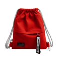 thumbnail image 1 of Bolsa De Lona Con Cordón Para Deportes Escolares, Bolsa De Almacenamiento Con Cremallera Para Fitness, Mochila Eigraketly AP007217-04, 1 of 6