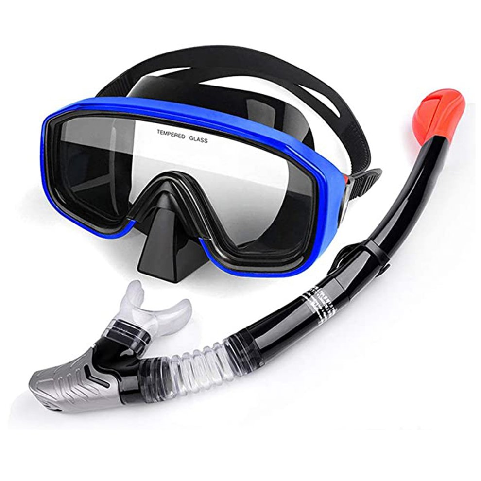 Full Face Snorkel Mask AntiFog AntiLeak Longer Snorkeling Tube