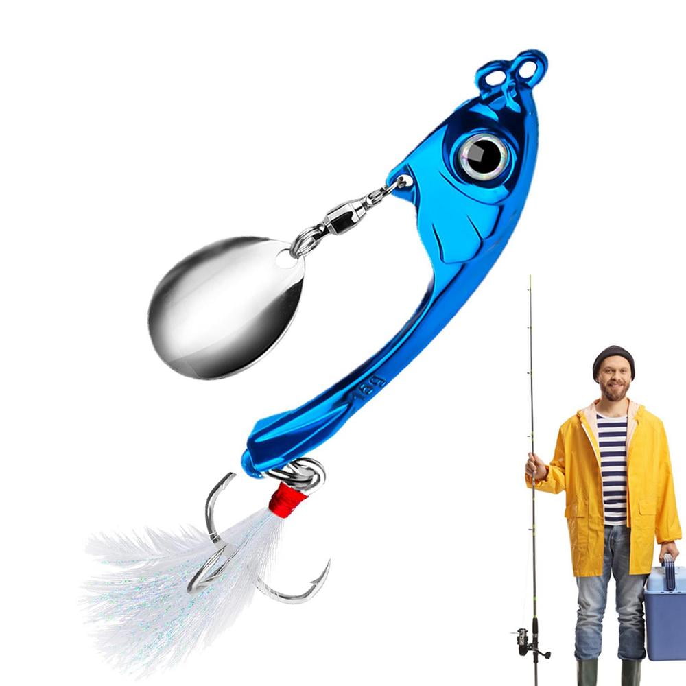 AIXING Rooster Tails Fishing Lures VIB Tremor Sequins Trout Spinners