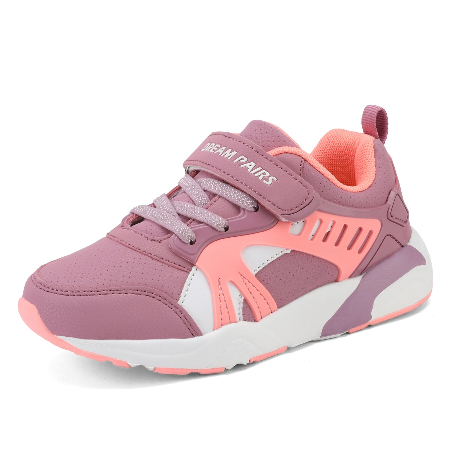 Photo 1 of DREAM PAIRS Kids Boys Girls Sneakers Running Shoes Sports Athletic Walking Shoes ZP19003K DUSTY/PINK Size 6