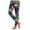 Green, variant on Women's Christmas Halloween Crossover Leggings High Waisted Buttery Soft Printed Tights 27" (S, Watermelon Red)