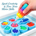 thumbnail image 5 of BESTSKY 2026 New Magic Water Elf Toy Kit,Aqua Fairy Water Gel Kit with Magic Gels,12 Sea Creature Molds. Arts&Crafts Diy Stem Kits for Kids(12X120Ml + 12 Parts）, 5 of 5
