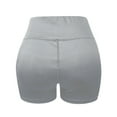 thumbnail image 6 of TRUBKH Shapewear Tummy Control Shapewear Shorts Compression Shorts for Women Thigh Society Dance Shorts Women Thigh Society Cooling Shorts for Women Gray L, 6 of 7