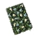 thumbnail image 5 of Panel de pared de césped artificial con flores Panel de pared verde Panel de pared de flores para Azul blanco, 5 of 9