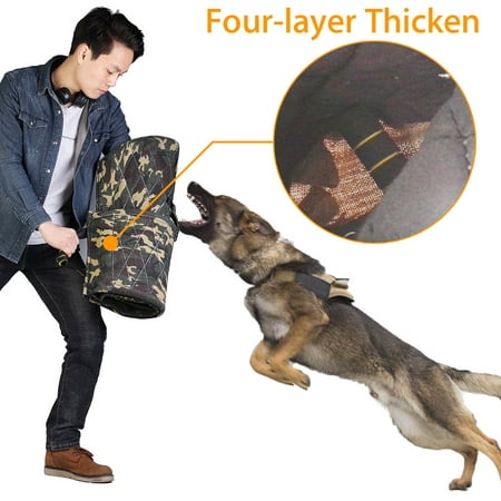 4 Layer Thicken Dog Bite Arm Sleeves Police Dog Training Protecter For  Young Working Dogs German