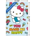 thumbnail image 3 of Hello Kitty - Happy Wall Poster, 14.725" x 22.375", 3 of 3