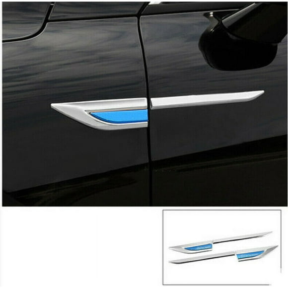 for Kia K5 2021 - 2024 3d chrome side door cover fender vent wing cover trim 4P-