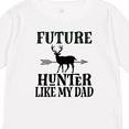 thumbnail image 4 of Inktastic Hunting Future Hunter Like Dad Boys or Girls Long Sleeve Toddler T-Shirt, 4 of 5