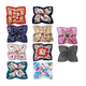 thumbnail image 1 of Bufanda Cuadrada Mujer,mascadas Seda 10 pz Lab.g, 1 of 5