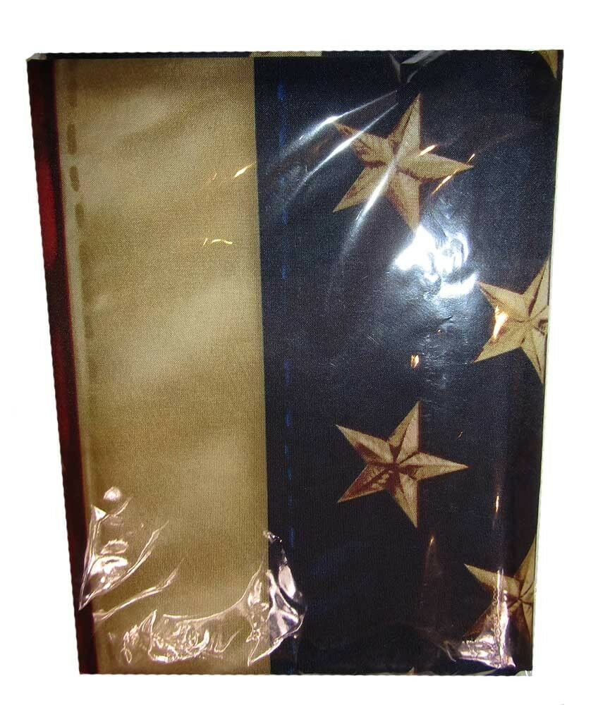 3x5 MWS USA American 50 Star Tea Stained Poly Heavy Duty Flag 3'x5' Grommets