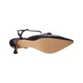 thumbnail image 4 of M by Bruno Magli Roma Leather Pump, 7.5, Black, 4 of 5