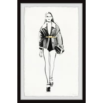 Parvez Taj One-piece & Coat Framed Wall Art