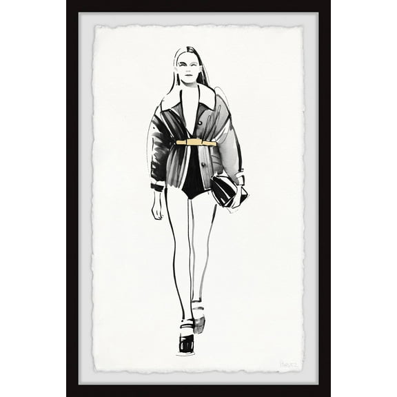 Parvez Taj One-piece & Coat Framed Wall Art