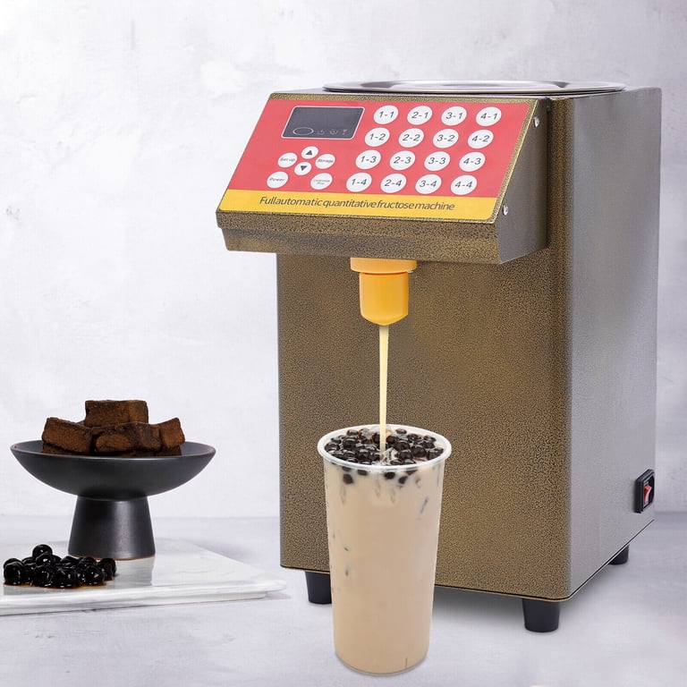 WUZSTAR 110V 8L Automatic Fructose Dispenser Syrup Dispenser