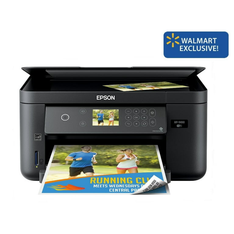 Epson Expression Home XP-5100 Wireless All-in-One Color Inkjet - Walmart.com