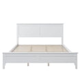 thumbnail image 4 of Modern Solid Wood Platform Bed White Queen Yes, 4 of 4