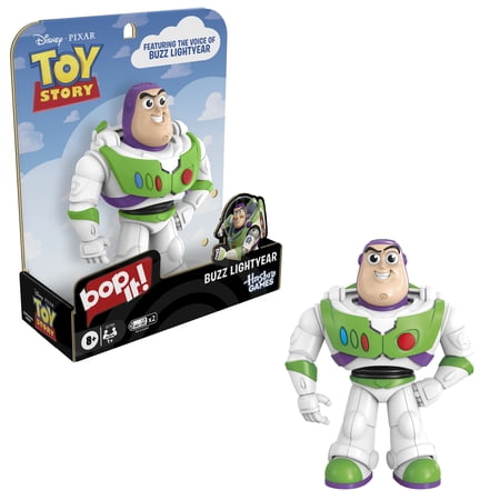 Bop It! Disney Pixar Buzz Lightyear Edition, Toy Story Games, Birthday Gifts for Kids Ages 8+