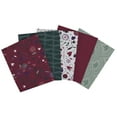 thumbnail image 3 of Eugene Textiles Premium Wild Hearts 100% Cotton 18" x 21" Fat Quarter Bundle , 5 designs , Fabric Bundle Multi - color, 3 of 8