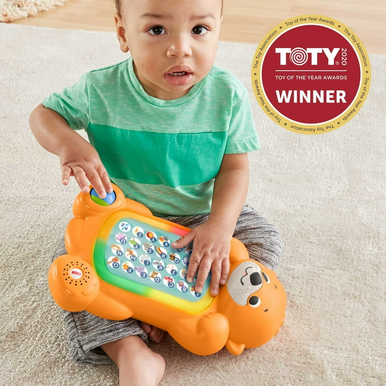 Fisher-Price Linkimals A to Z Otter Baby Electronic Learning Toy with  Interactive Music & Lights 