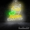 thumbnail image 5 of Handmadetneonsign Esquites Neon Sign, Mexico Food Wall Art Decor, Elote En Vaso Wall Decor, Pub Sign 56206, 5 of 5