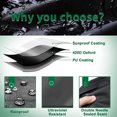 thumbnail image 3 of Equipment Protective Cover, Dustproof Tear Proof BBQ Cover Waterproof  for Industrial Device, 3 of 8