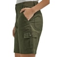 thumbnail image 6 of Lee Women's Flex-To-Go Relaxed Fit Cargo Bermuda Shorts, Sizes 2-18, 6 of 8