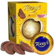 Terry's Popping Candy Chocolate Orange, Orange flavored confection with popping candy 5.18oz - 3 set