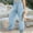 Blue, variant on Fashion Sweatpants for Womens Elastic Waist Plus Size Solid Color Office Casual Office Comfortable High Waisted Leggings Long Pants Save to 65% off!