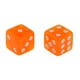 thumbnail image 5 of Dados de 15 mm de 6 caras para juego de mesa naranja, 5 of 9