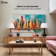 thumbnail image 4 of Cuadro Decorativo Canvas New York Colors 140x70, 4 of 4