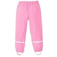 thumbnail image 3 of Htigea Kids Casual Pants Children'S Thin Waterproof Windproof and Breathable Outdoor Rain Pants for Girls Boys Today Sales Pink,122/128, 3 of 5