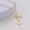 Gold, variant on Fine Jewelry Lab Diamond Sterling Silver Cross Pendantfor Christian Faith Jewelry .