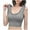 Gray, variant on Kaemgyyd Lace Bralettes for Women Breathable Padded Sports Bra Seamless Tank Tops Wirefree Comfort Yoga Cami T Shirt Bras