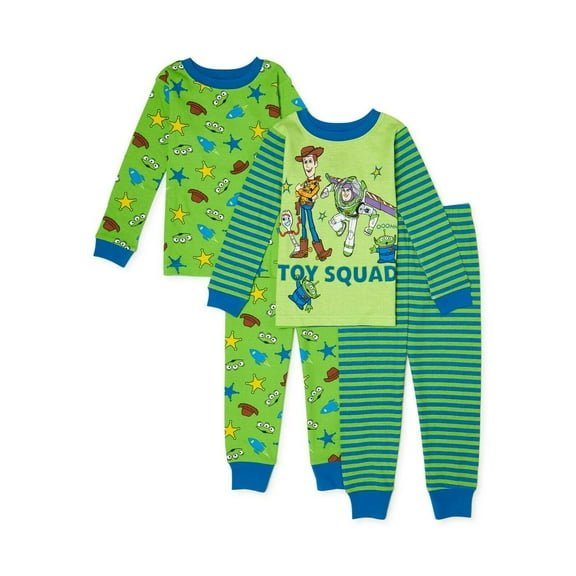 Disney Toy Story 4 PC Long Sleeve Cotton Tight Fit Pajama Set Boy Size 5T