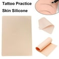 thumbnail image 2 of Tattoo Practice Skin Silicone Fake Skin Double Side Tattoo Skin Makeup Training, 2 of 10