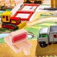 thumbnail image 1 of IFANLANDOR Children Wooden Train Track with Train Scene Style 2Pcs Promote Dexterity Playtime, 1 of 6