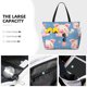 thumbnail image 3 of Fotbe Cute Pig Flowers Bolsa de Viaje para Playa - Resistente al Agua, Bolsa Tote de Gran Capacidad y Ligera con 7 Bolsillos para Mujeres y Hombres, 3 of 7