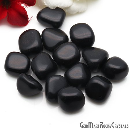 3 53oz Lot Black Agate Tumbled Reiki Healing Beach Stone Wiccan Stone Walmart Com Walmart Com