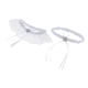 thumbnail image 4 of 2pcs / Set Liga De La Pierna De Del Cordón De Las Mujeres Bowknot Leg Band Para Novias Blanco, 4 of 9