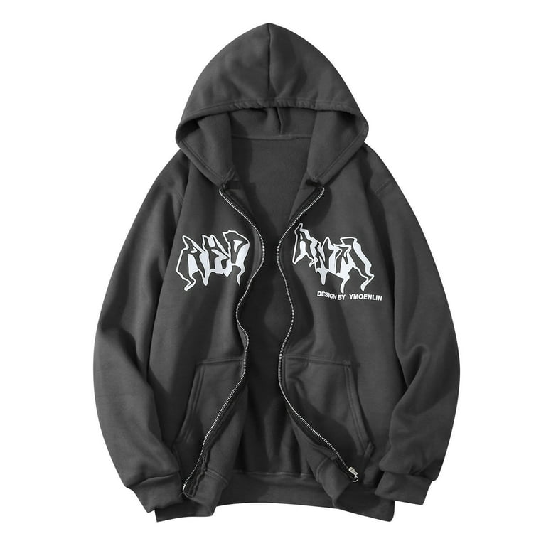 Goth Hoodie Gothic Clothes for Men Casual Dark Walmart