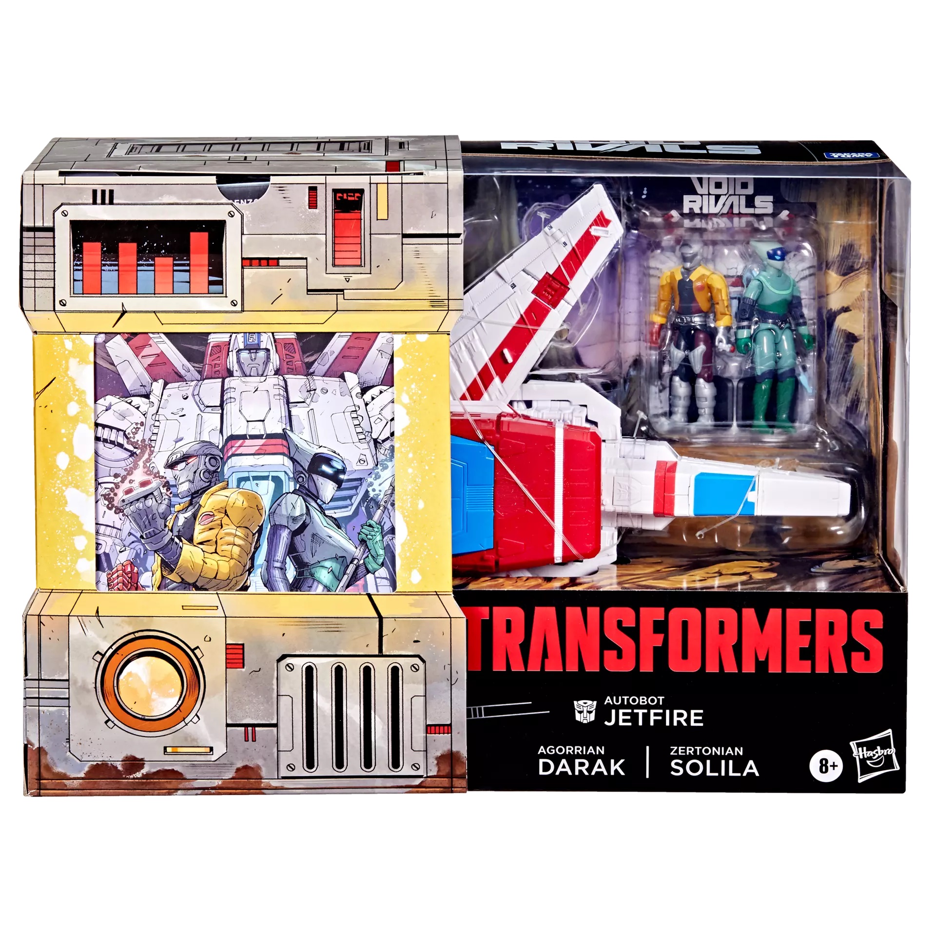 Transformers Commander Class Jetfire Void Rivals Set Action Figure