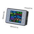 thumbnail image 4 of Riwcyla 2.4 Inch Wireless Voltage Meter Ammeter Voltmeter Coulometer Battery Power Battery Capacity Tester Real,time Battery Monitor, 4 of 6