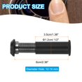 thumbnail image 2 of Uxcell Door Viewer Peephole for Enhanced Security in Home, Office, and Hotel Settings Black, 2 of 7