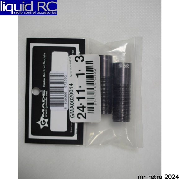 G-Made 0020014 Aluminum Shock Bodies for Xd 103mm Shock