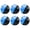 Blue, variant on CEORPER 74mm Baseball Training Balls Set for Kids Beginners Friendly Materials Design