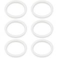 thumbnail image 1 of Paquete de 6 juntas de goma de repuesto, junta tórica blanca para vasos de licuadora, piezas de repuesto, sellos BL770 pequeños, 1 of 6