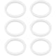thumbnail image 1 of Paquete de 6 juntas de goma de repuesto, junta tórica blanca para vasos de licuadora, piezas de repuesto, sellos BL770 pequeños, 1 of 6